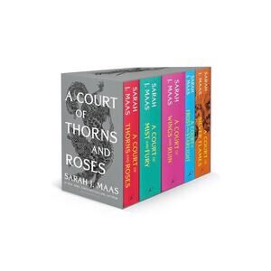 New Sealed A Court of Thorns and Roses Paperback Box Set (5 books) by Sarah Maas
